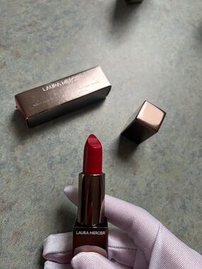 laura mercier Bold Red Cream Lipstick- Rouge Ultime